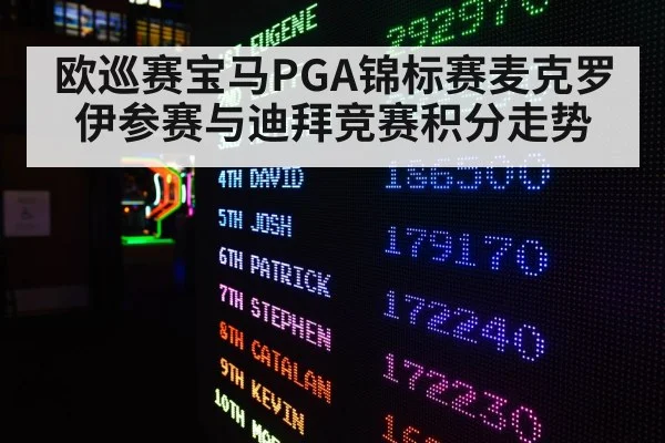 golf leaderboard